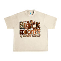 Sandshell black educator by popular demand Urban Heavy Tee - Zillion Design Studio