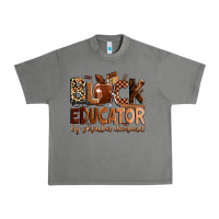 Tornado black educator by popular demand Urban Heavy Tee - Zillion Design Studio