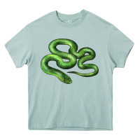 Arona boomslang snake Heavy Core Tee - LillyAllenDesigns