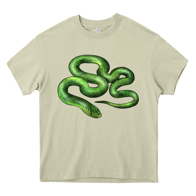 Boomslang Snake Heavy Core Tee by LillyAllenDesigns | Teevron