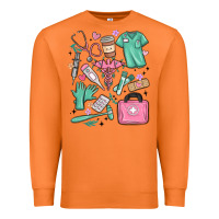 Carrot can't talk right now doing medical assistant stuff Premium Sweatshirt - MaliasSmallBusiness