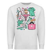 Oatmeal Heather can't talk right now doing medical assistant stuff Premium Sweatshirt - MaliasSmallBusiness