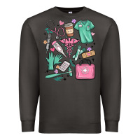 Smoke can't talk right now doing medical assistant stuff Premium Sweatshirt - MaliasSmallBusiness