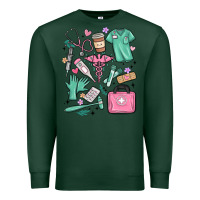Sports Green can't talk right now doing medical assistant stuff Premium Sweatshirt - MaliasSmallBusiness