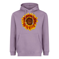 Lavender tiger eyes sunflower Heavyweight Hoodie - LillyAllenDesigns