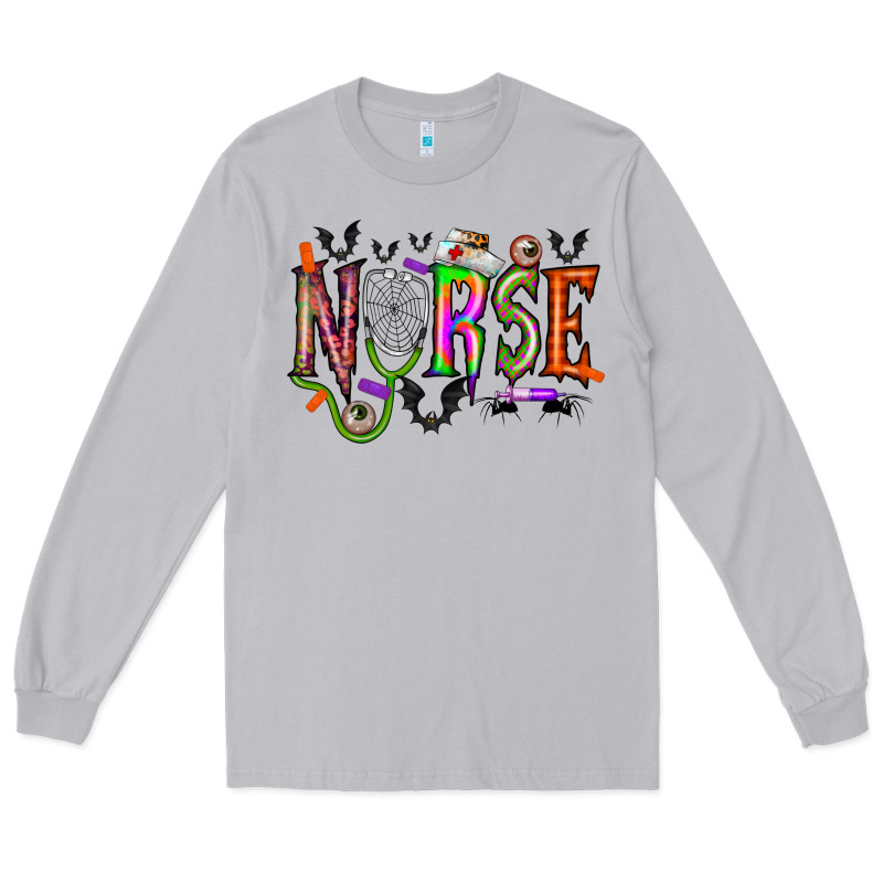 Nurse Halloween Long Sleeve Tee by RacoonDesign | Teevron