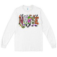 White nurse halloween Long Sleeve Tee - RacoonDesign