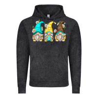 Vintage Black daisy gnomes Vintage Hoodie - Zillion Design Studio