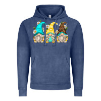 Vintage Denim daisy gnomes Vintage Hoodie - Zillion Design Studio