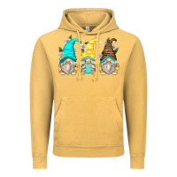 Vintage Mustard daisy gnomes Vintage Hoodie - Zillion Design Studio