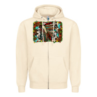 Sandshell christmas indian headdress Zipper Hoodie - JahusDesignShop