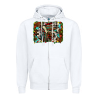 White christmas indian headdress Zipper Hoodie - JahusDesignShop