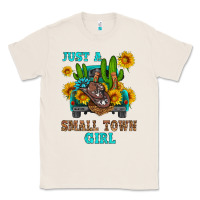 Natural just a small town girl Classic Tee - HRA Design Shop