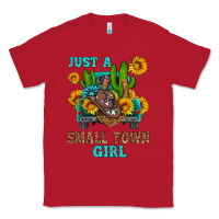 Red just a small town girl Classic Tee - HRA Design Shop