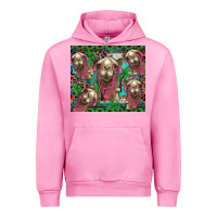 Fuchsia Pink camel face Urban Hoodie - BarkalooDesign
