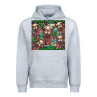 Heather Grey camel face Urban Hoodie - BarkalooDesign