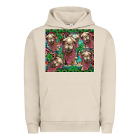 Pigment French Oak camel face Urban Hoodie - BarkalooDesign