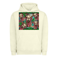 Pigment Pistachio camel face Urban Hoodie - BarkalooDesign