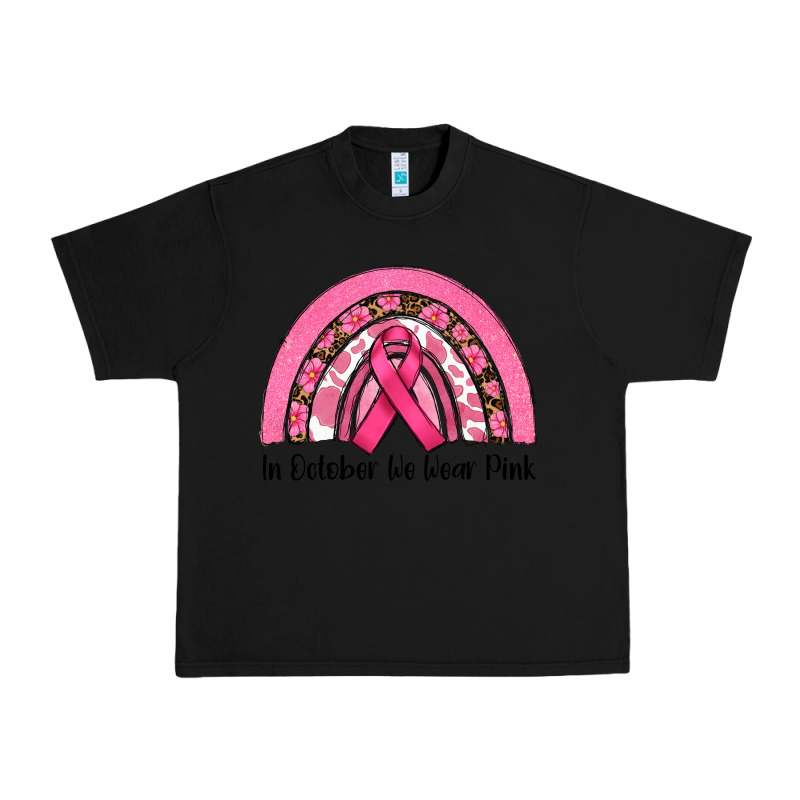 In October We Wear Pink Urban Heavy Tee by RanaPortraitStore | Teevron