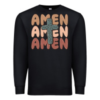 Black amen Premium Sweatshirt - MaliasSmallBusiness