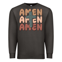 Smoke amen Premium Sweatshirt - MaliasSmallBusiness