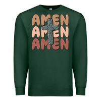 Sports Green amen Premium Sweatshirt - MaliasSmallBusiness