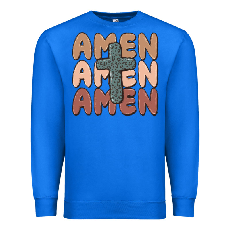 Amen Premium Sweatshirt by MaliasSmallBusiness | Teevron