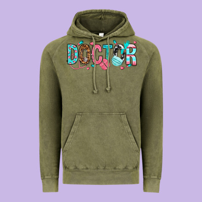Doctor Vintage Hoodie Designed By Texasbilliewilder