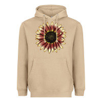 Mushroom strawberry blonde sunflower Heavyweight Hoodie - LillyAllenDesigns