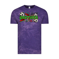 Cloud Purple brother soccer Vintage Tee - Zillion Design Studio