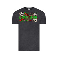 Vintage Black brother soccer Vintage Tee - Zillion Design Studio