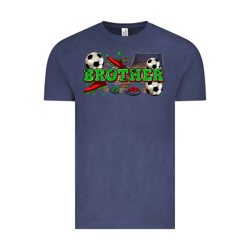 Brother Soccer Vintage Tee by Zillion Design Studio | Teevron