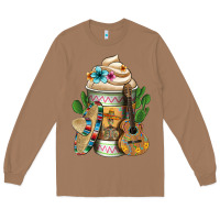 Toasted Coconut mexican hot coffee cup Long Sleeve Tee - FaDigitalArtStudio