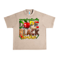 French Oak unapologetically dope black teacher Urban Heavy Tee - Zillion Design Studio