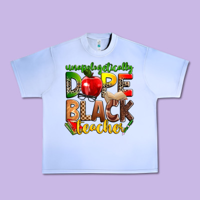 Unapologetically Dope Black Teacher Urban Heavy Tee Designed By Zillion Design Studio