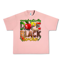 Salmon unapologetically dope black teacher Urban Heavy Tee - Zillion Design Studio
