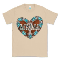 Mushroom mama heart cowhide Classic Tee - CowhideDigitalArt