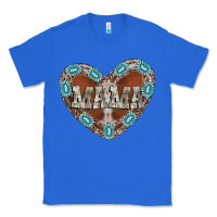True Royal mama heart cowhide Classic Tee - CowhideDigitalArt