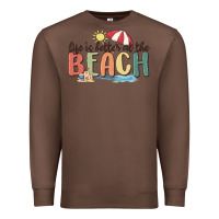 Chestnut life is better at the beach Premium Sweatshirt - MaliasSmallBusiness