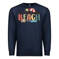 Navy life is better at the beach Premium Sweatshirt - MaliasSmallBusiness