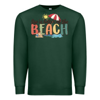 Sports Green life is better at the beach Premium Sweatshirt - MaliasSmallBusiness
