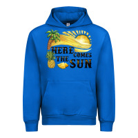 Cobalt here comes the sun Urban Hoodie - BarkalooDesign