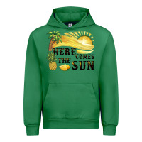 Emerald here comes the sun Urban Hoodie - BarkalooDesign