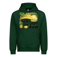 Foreset Green here comes the sun Urban Hoodie - BarkalooDesign