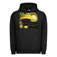 Pigment Black here comes the sun Urban Hoodie - BarkalooDesign