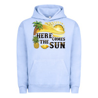 Pigment Grape Ice here comes the sun Urban Hoodie - BarkalooDesign