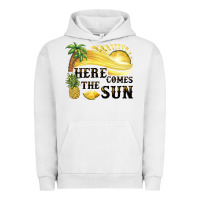 Pigment Lunar Rock here comes the sun Urban Hoodie - BarkalooDesign