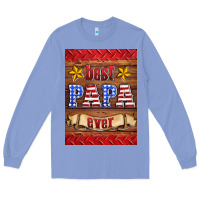 Colony Blue best papa ever air freshener Long Sleeve Tee - HRA Design Shop