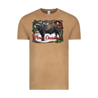 Vintage Camel merry christmas black angus bull and farm Vintage Tee - RanaPortraitStore