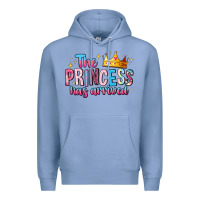 Colony Blue The Princess Has Arrived Premium Hoodie - MaliasSmallBusiness